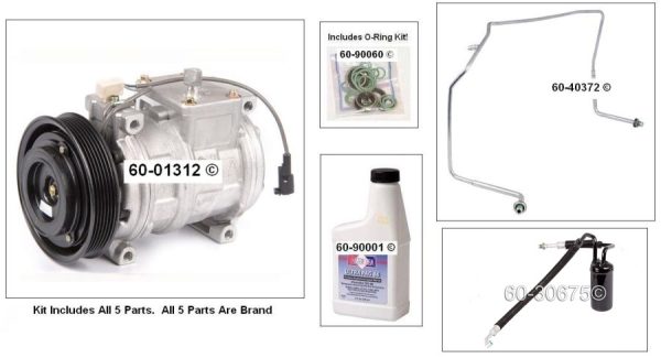 1993 - 1998 Jeep Grand Cherokee V8 Wagoneer AC Compressor  REPAIR KIT 56006551